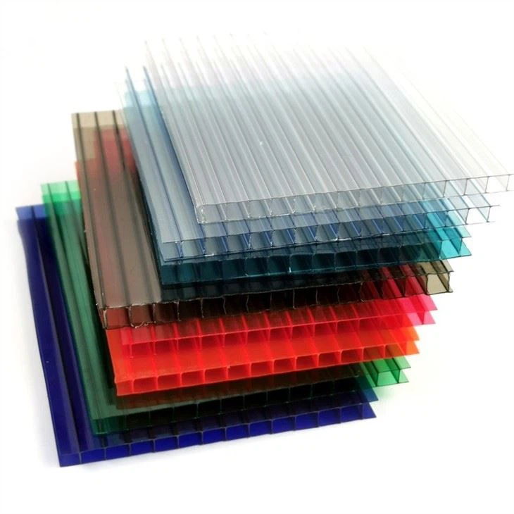 Twin-Wall Greenhouse Polycarbonate Panels
