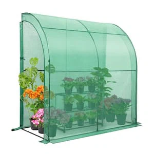 20 Ft. W X 10 Ft. D X 6.6 Ft. H Large Walk-in Greenhouse Tunnel Garden